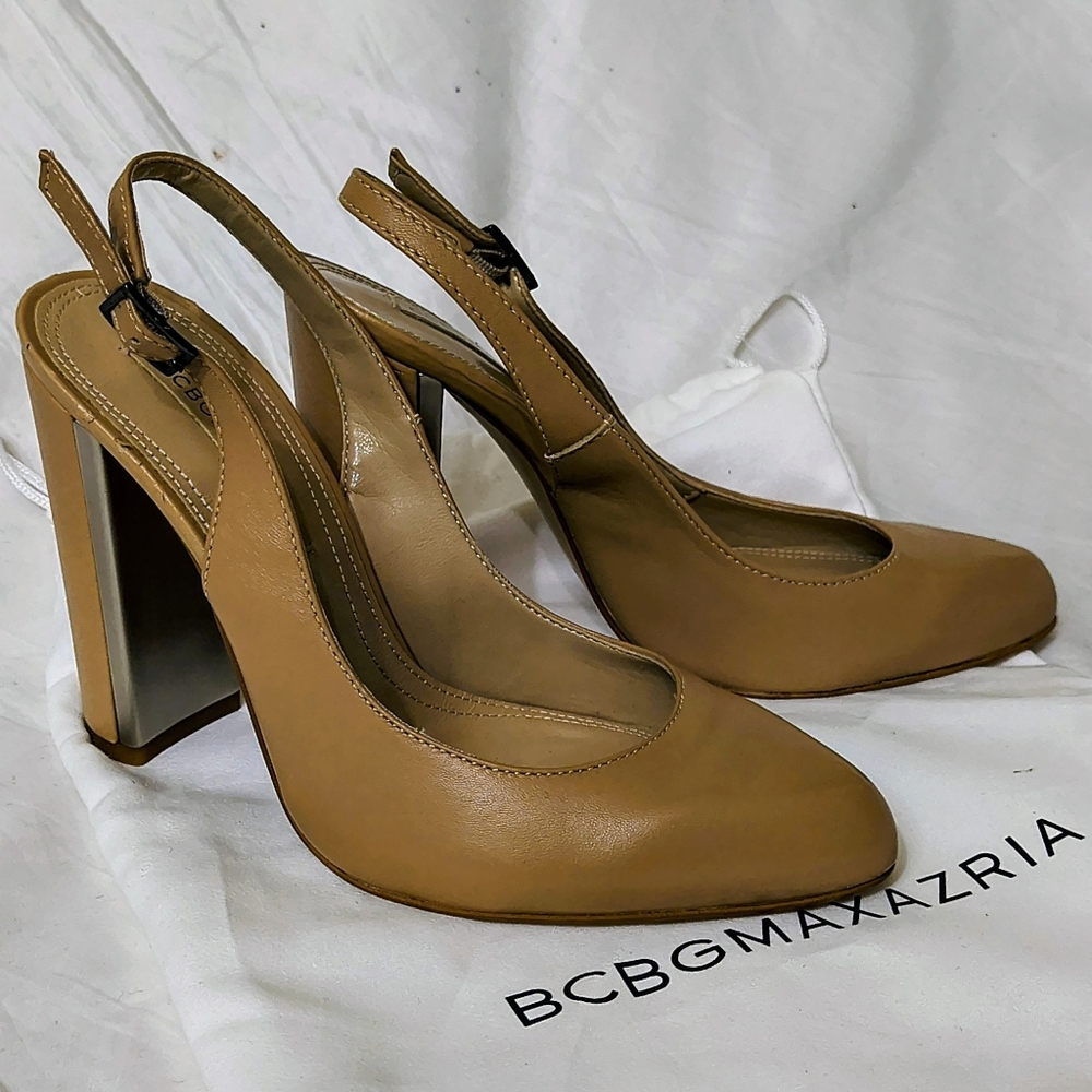 BCBGMaxAriza Slingback Heels NWOT